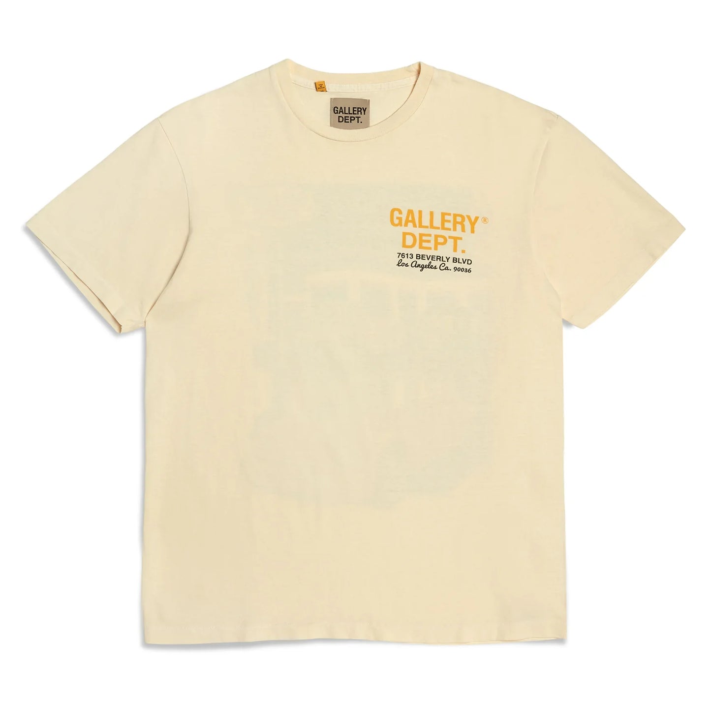 Gallery Dept Drive Thru Boxy Fit Tee Cream