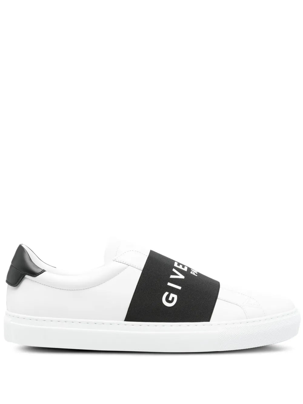 Givenchy White Sneaker With Black Logo Strap