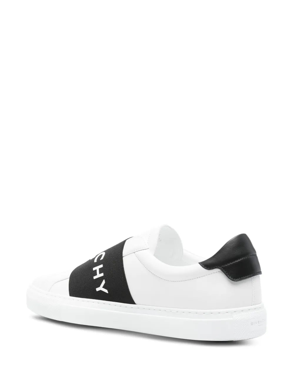 Givenchy White Sneaker With Black Logo Strap
