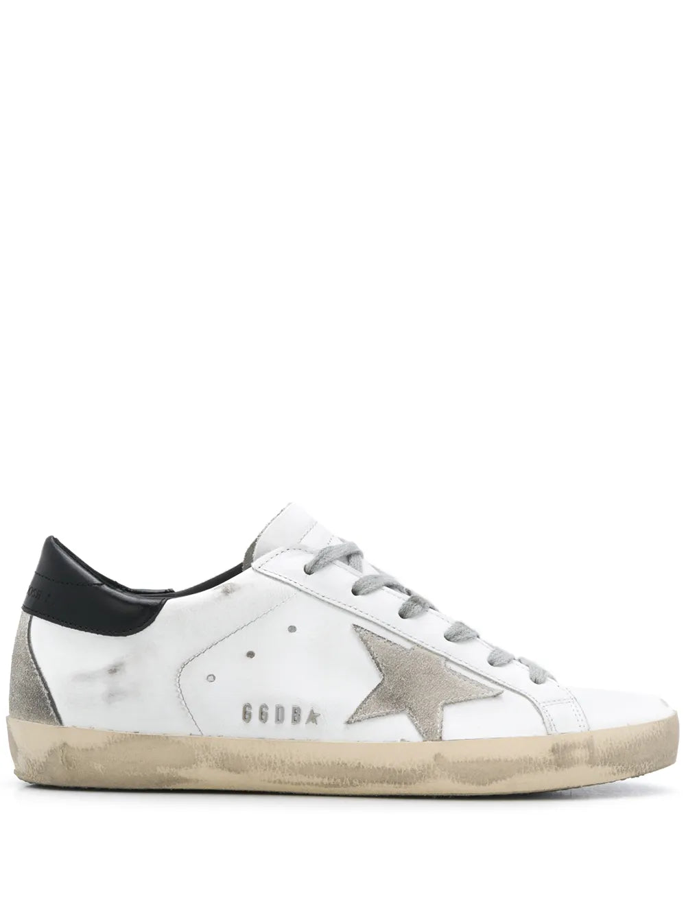 Golden Goose Super Star Classic Grey Star Black Back