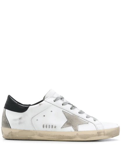 Golden Goose Super Star Classic Grey Star Black Back