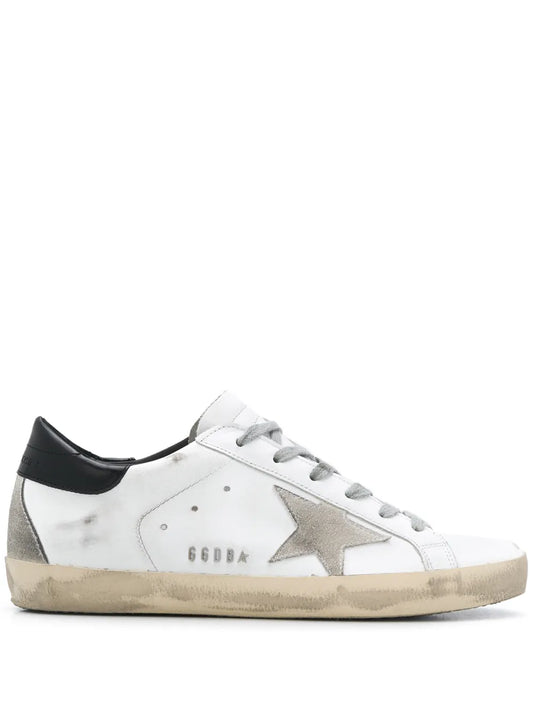 Golden Goose Super Star Classic Grey Star Black Back