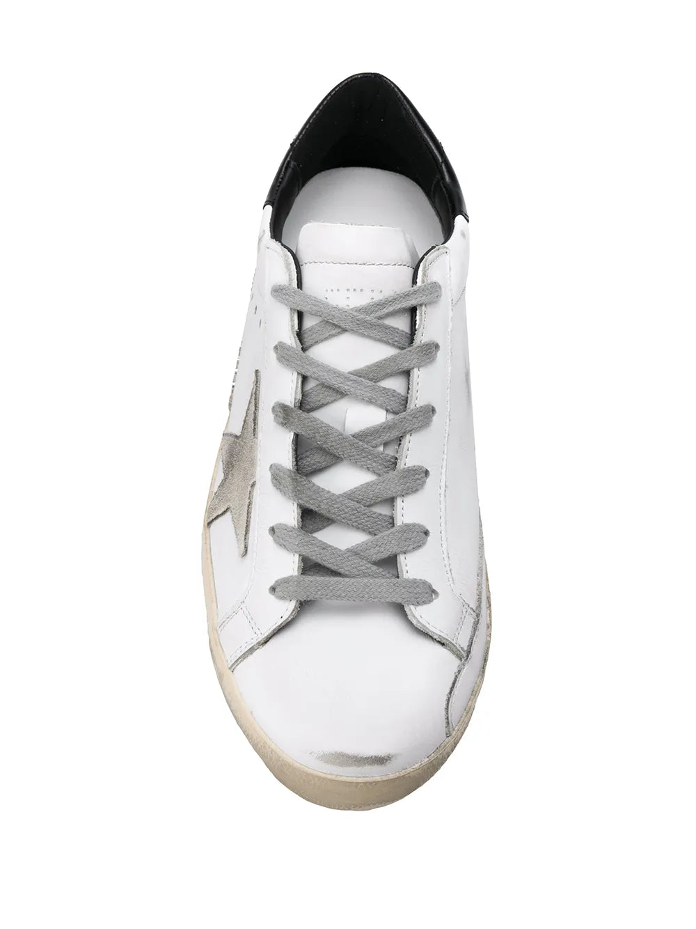 Golden Goose Super Star Classic Grey Star Black Back
