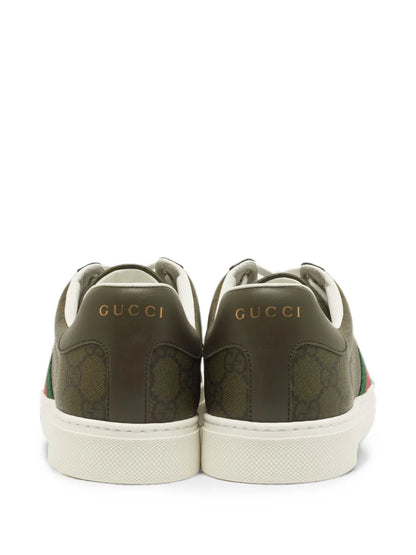 Gucci Ace Low Top GG Olive