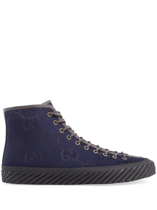 Gucci Gg High Top Navy