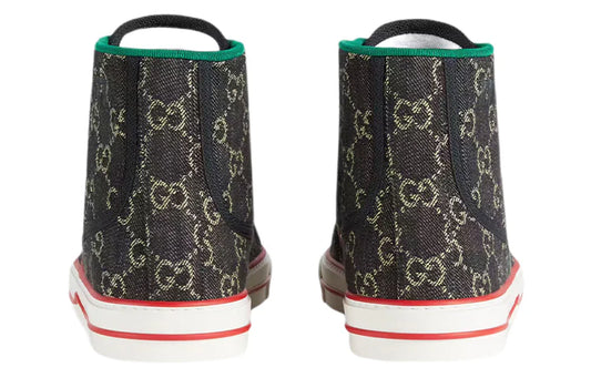 Gucci Tennis 1977 High Top Black Mini Gg