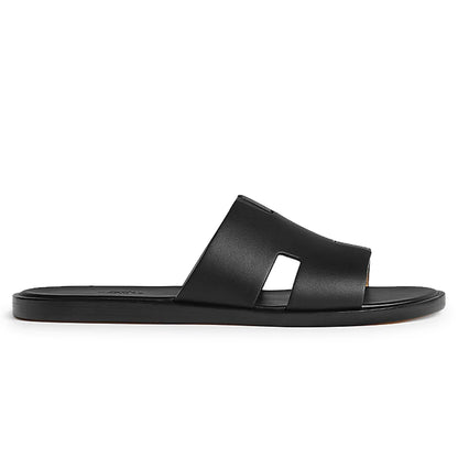 Hermes Izmir Black Sandals