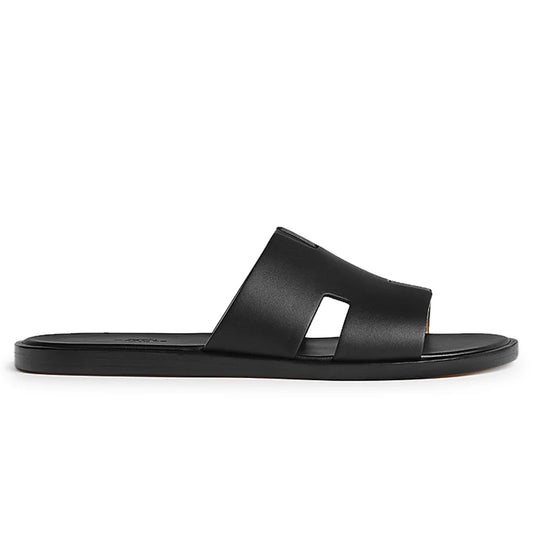 Hermes Izmir Black Sandals