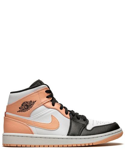 Jordan 1 Mid Arctic Orange Black Toe