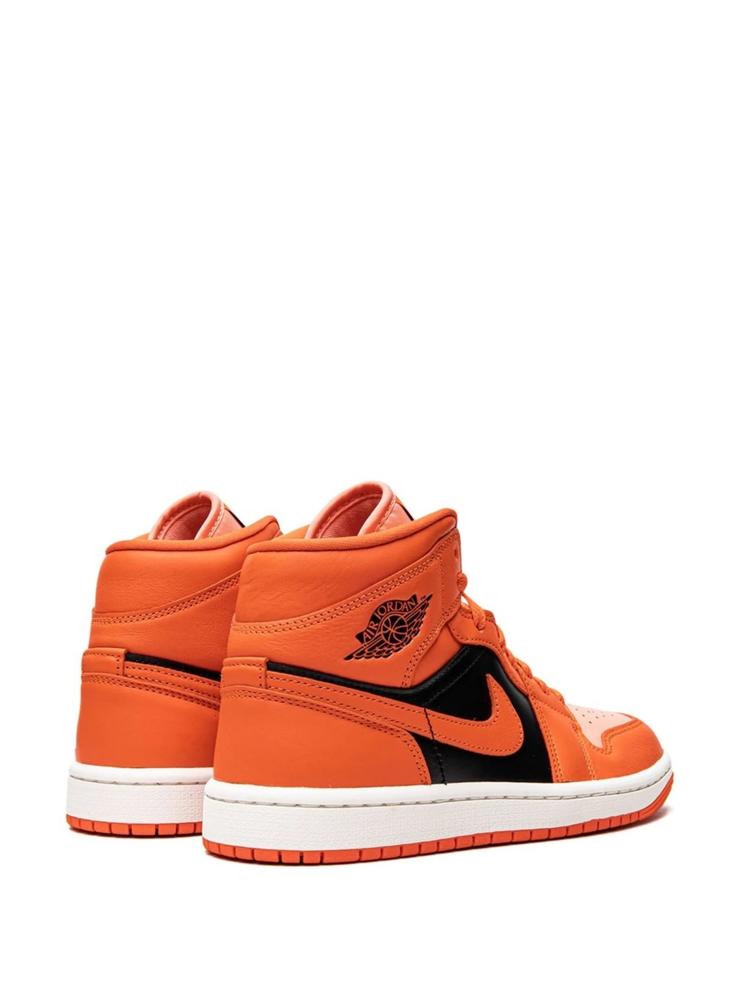 Jordan 1 Mid SE Rush Orange Crimson Bliss (Women's)