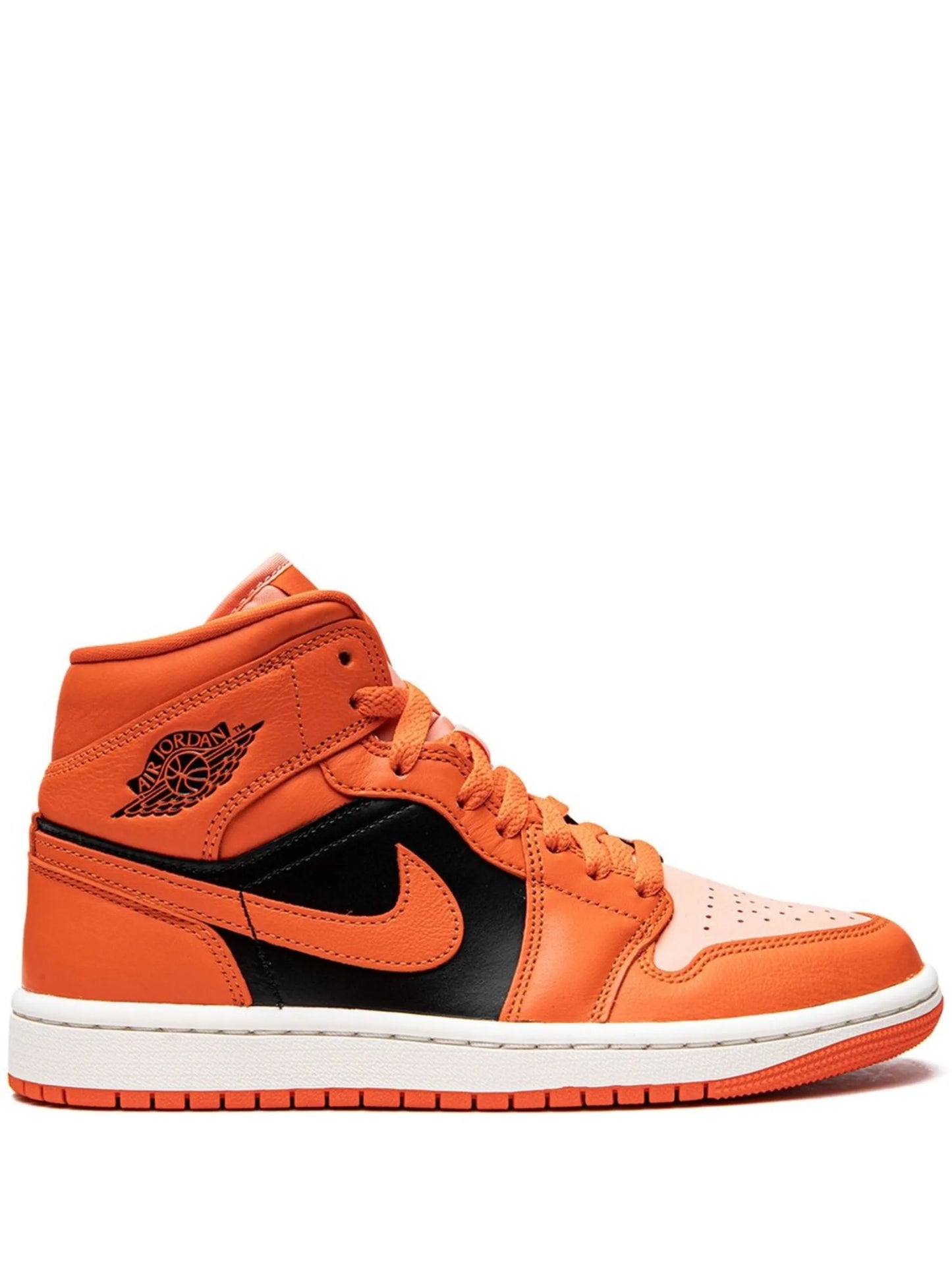 Jordan 1 Mid SE Rush Orange Crimson Bliss (Women's)