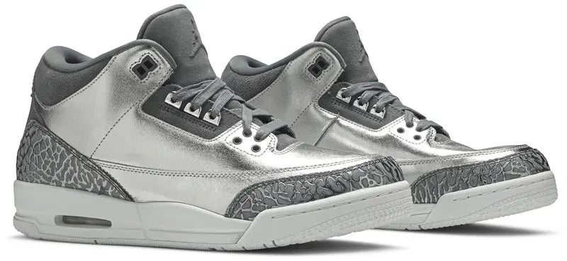 Jordan 3 Retro Premium Heiress Metallic Silver (GS)