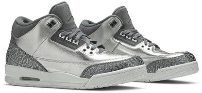 Jordan 3 Retro Premium Heiress Metallic Silver (GS)