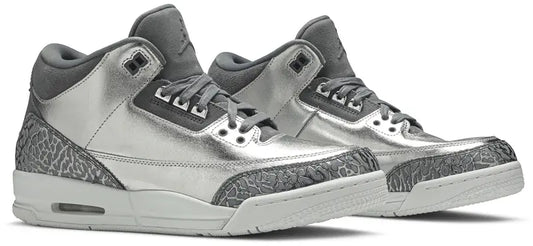 Jordan 3 Retro Premium Heiress Metallic Silver (GS)