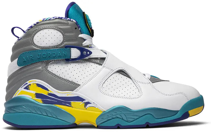 Jordan 8 Retro White Aqua (2019) (Women's)
