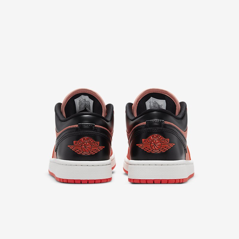 Jordan 1 Low SE Rush Orange Crimson Bliss (Women's)