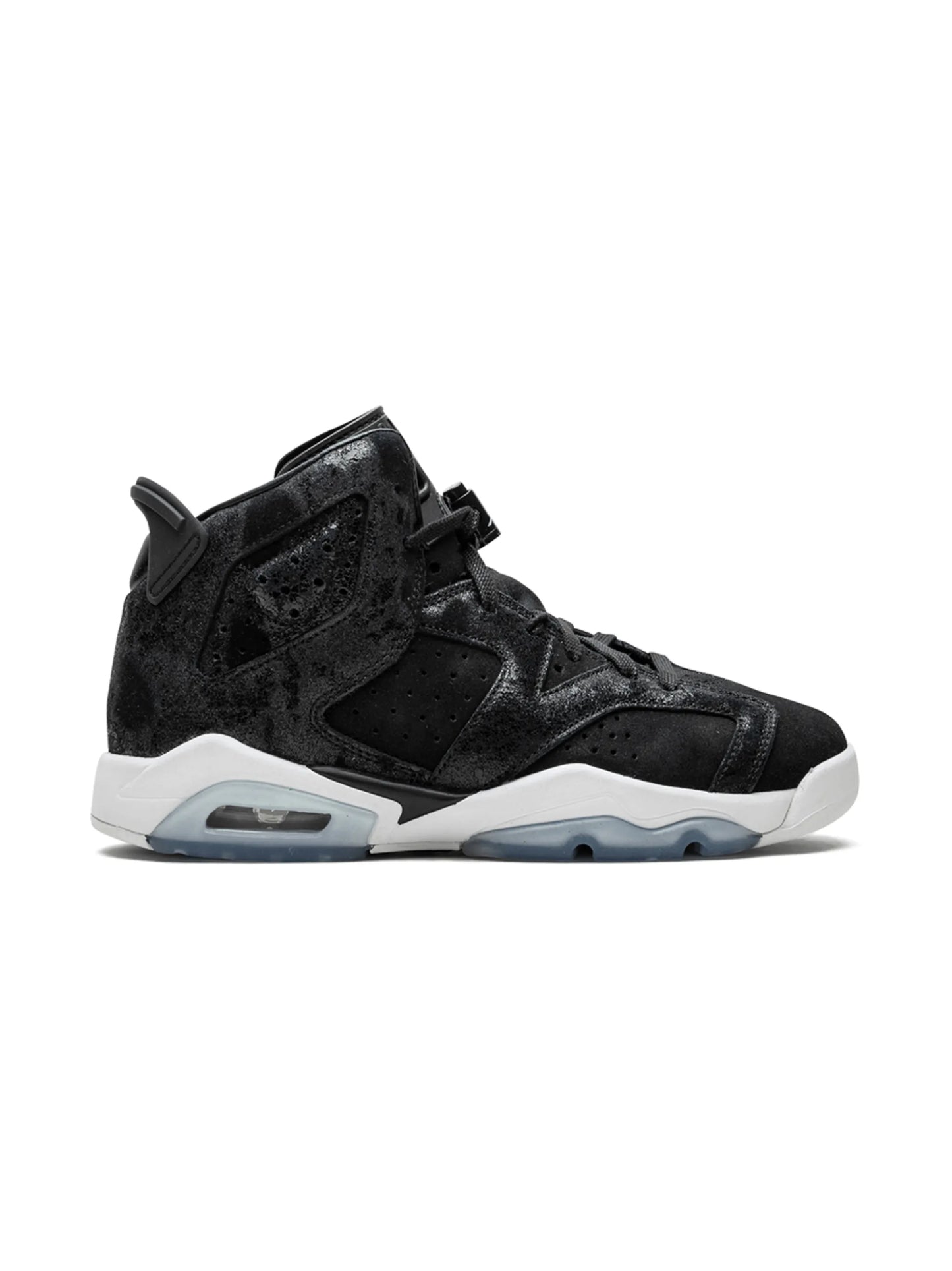 Jordan 6 Retro Heiress Black Suede (GS)