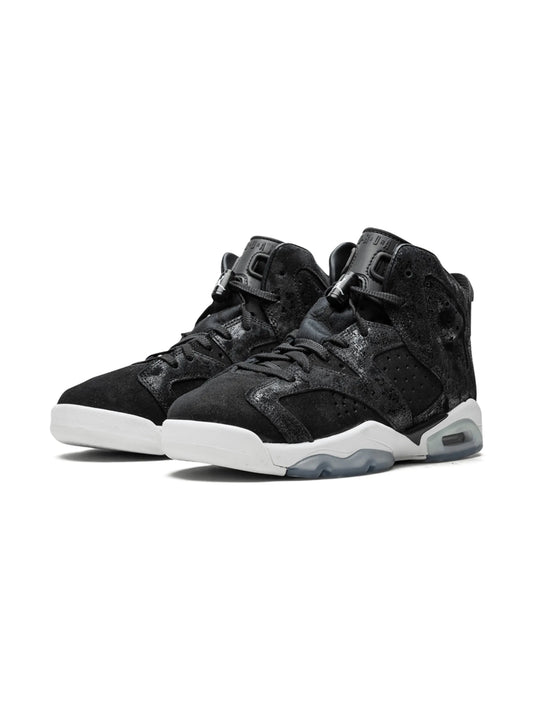Jordan 6 Retro Heiress Black Suede (GS)