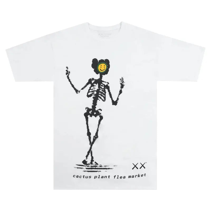 CPFM Kaws X Cactus Plant Flea Market T-Shirt White