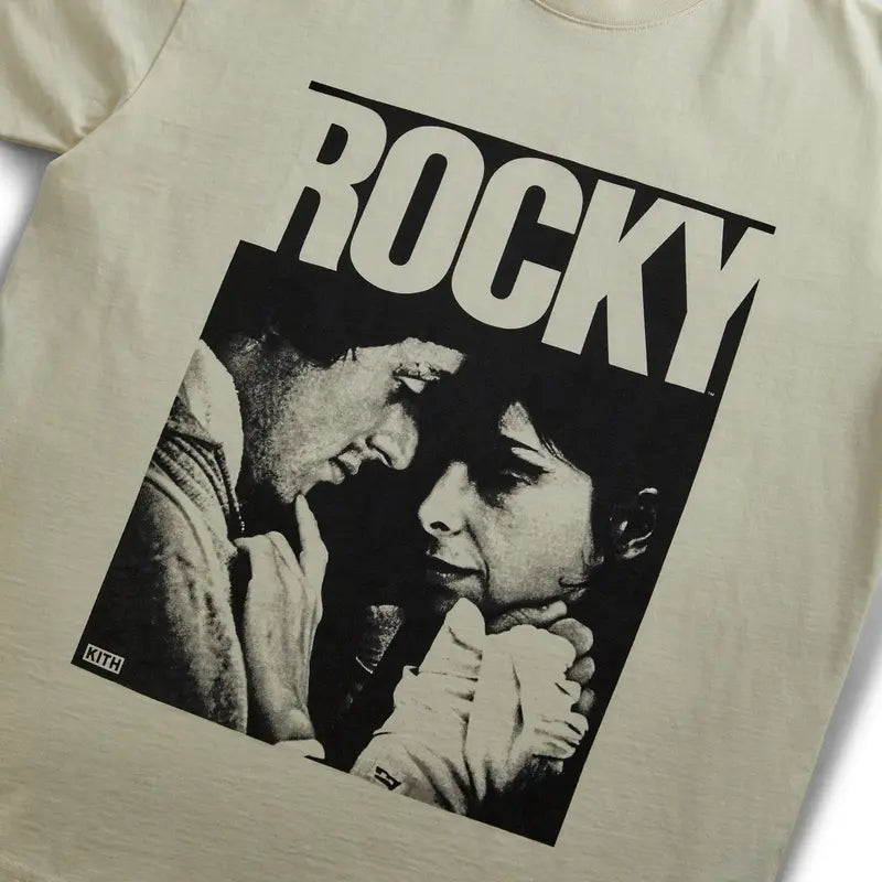 Kith Rocky I Vintage Tee Sandrift