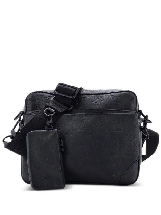 Louis Vuitton Monogram Messenger Trio All Black