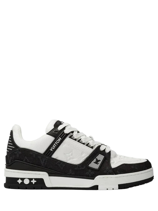 Louis Vuitton Trainer Black Monogram Denim