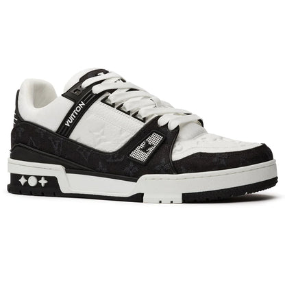 Louis Vuitton Trainer Black Monogram Denim