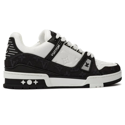 Louis Vuitton Trainer Black Monogram Denim