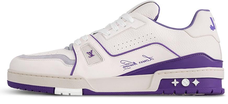 Louis Vuitton Lv Trainer #54 Purple White