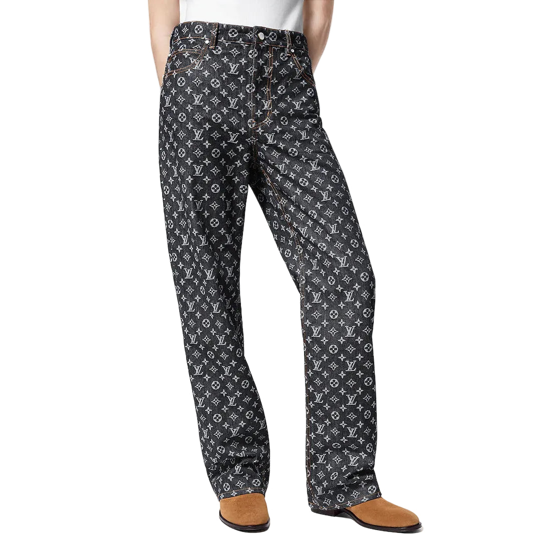 Louis Vuitton Monogram Denim Jeans Lv