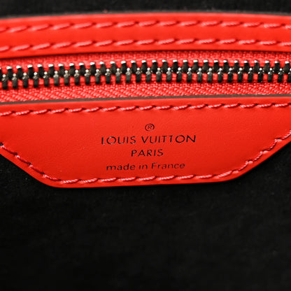 Louis Vuitton X Supreme Keepall Bandouliere Epi 45 Red