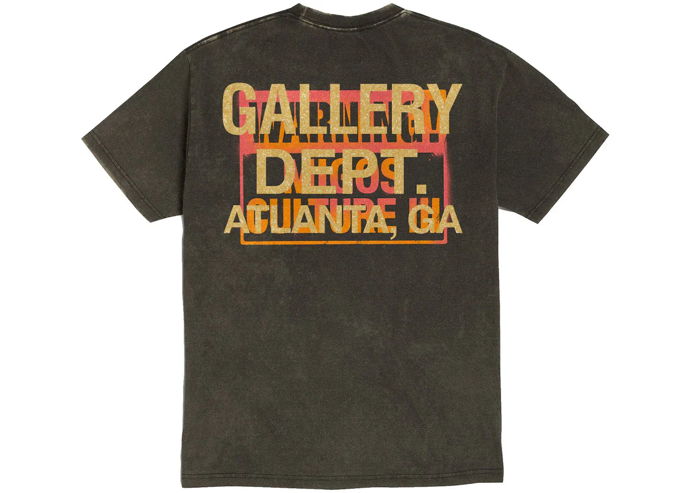 Gallery Dept Migos X For Culture Iii Three Skulls T-Shirt Washed Black