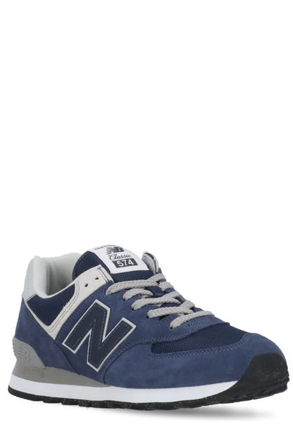 New Balance 574 Navy Grey White (Women's)