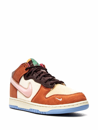 Nike Dunk Mid Social Status Free Lunch Chocolate Milk