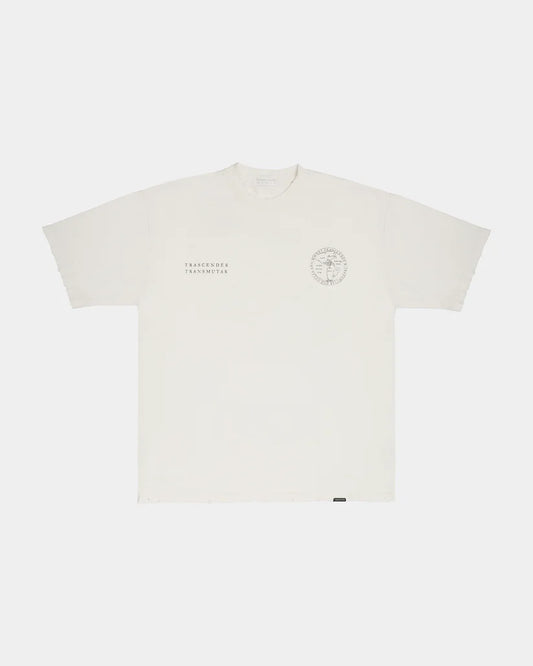 Non Culpa Camiseta Trascender & Transmutar Blanca