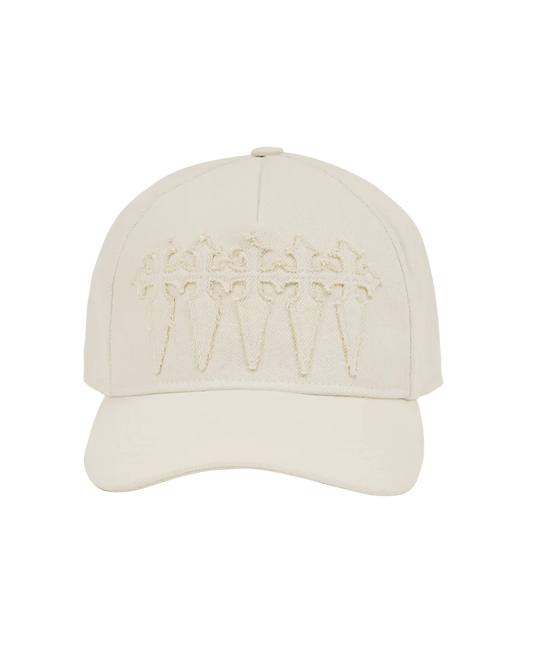 Non Culpa Gorra White Crossed Cap