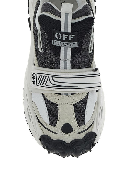 OFF-WHITE Glove Slip On Grey On Grey