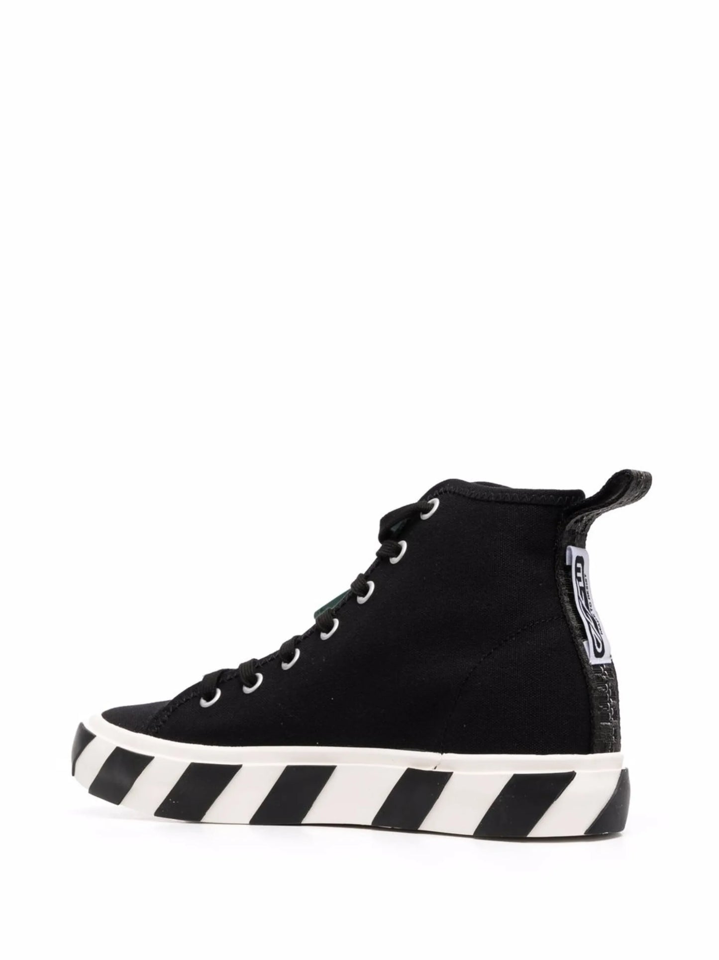 OFF-WHITE Vulc Mid Canvas Black White