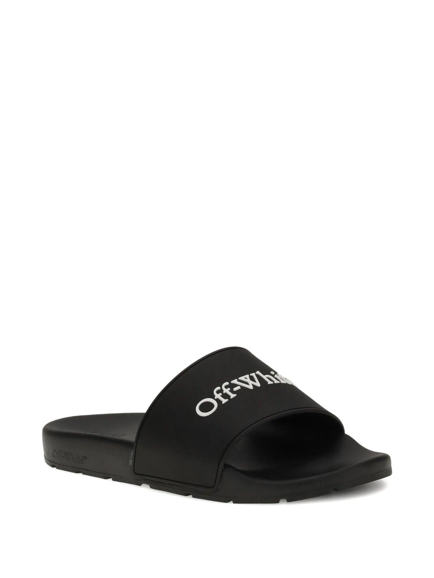 Off White Bookish Slider Black White