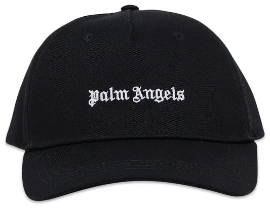 Palm Angels Embroidered Logo Cap Black