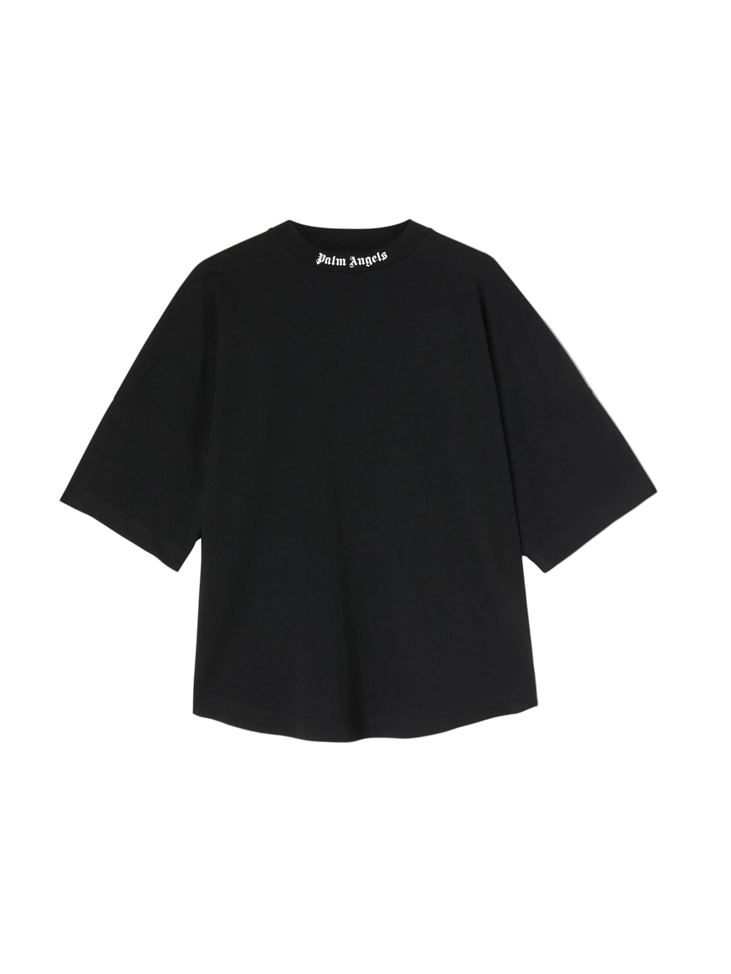 Palm Angels Logo Printed Crewneck T-Shirt