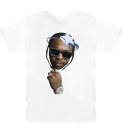 VLONE Pop Smoke X Halo T-Shirt White