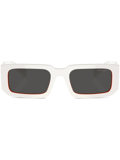 Prada Unisex Sunglasses White Orange