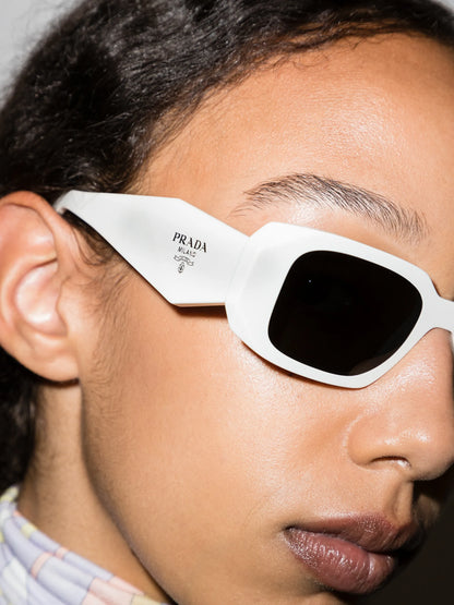 Prada Symbole Sunglasses White
