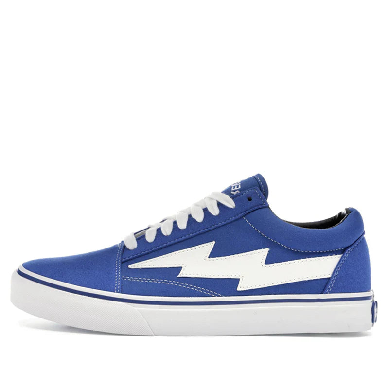 Revenge X Storm Low Top Blue Vans