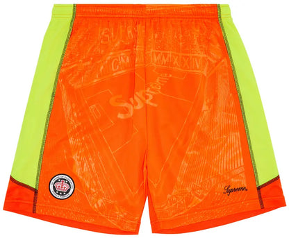 Naranja Supreme Jacquard Soccer Short Orange