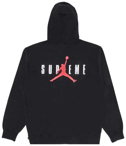 Supreme Jordan Hooded Sweatshirt (Fw24) Black