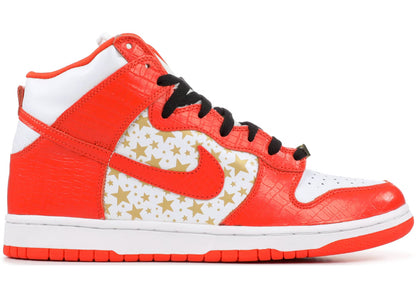 Supreme Nike Dunk High Pro SB Orange Stars