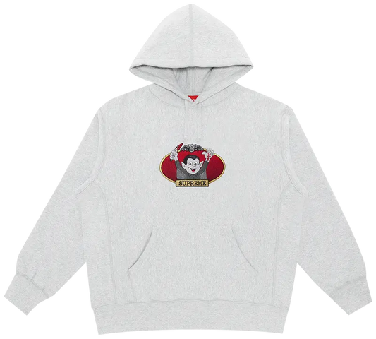 Supreme Vampire Boy Hooded Sweatshirt Ash Grey