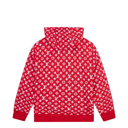 Louis Vuitton Supreme X Box Logo Hooded Sweatshirt Red